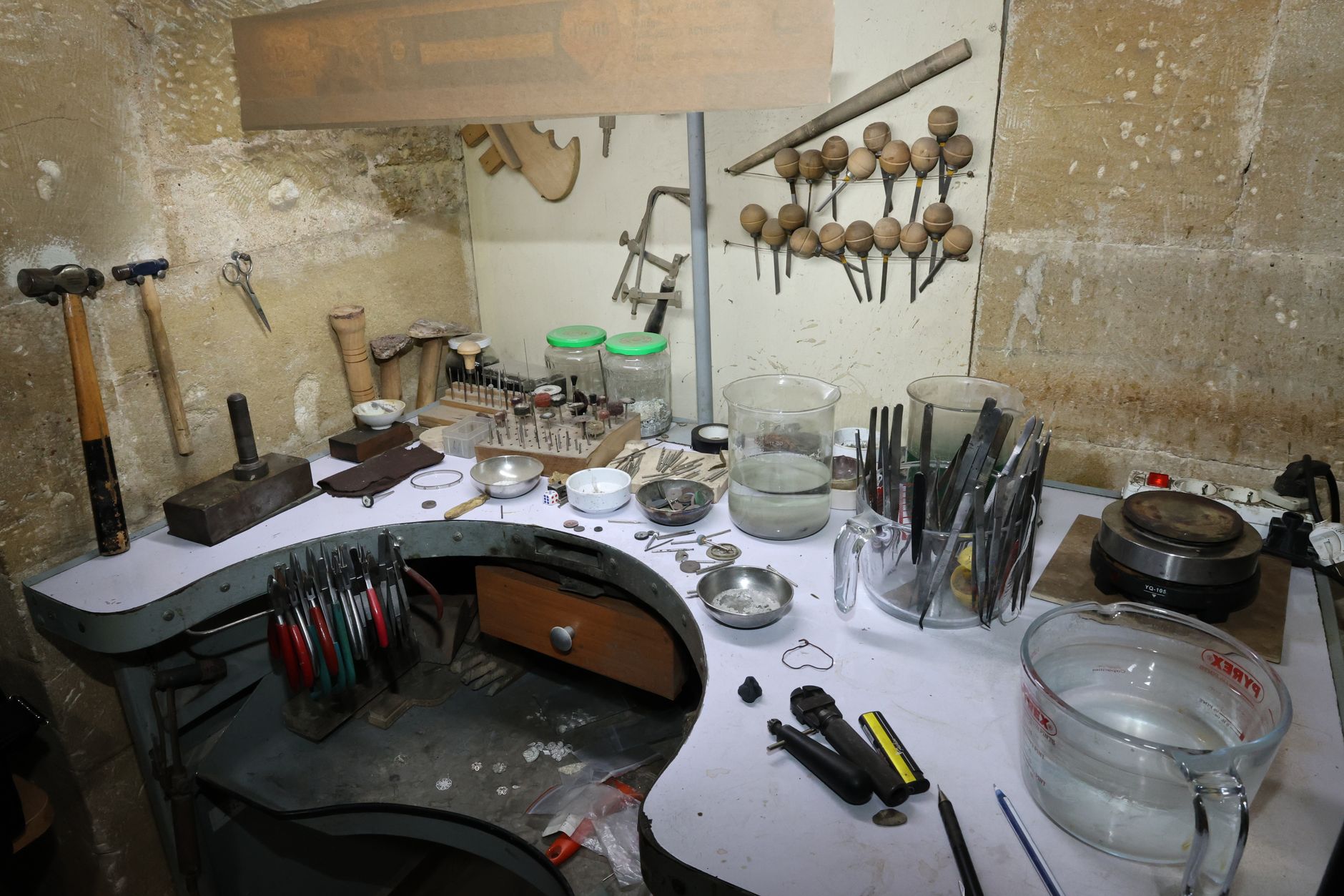 Workspace prepared before work